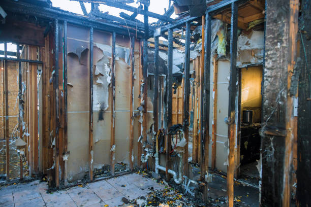 Professional Soot Cleanup technician working in Missouri City, TX